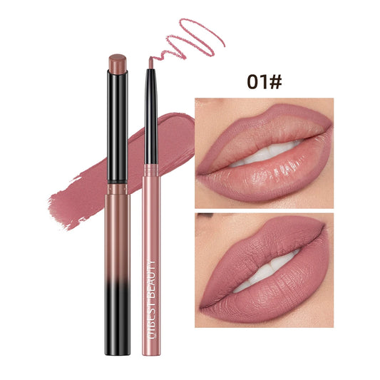 QIBEST Pencil Waterproof Sexy Red Tint Lipstick